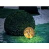 boule lumineuse Globo Solar LED Noir, 20 lumières