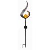 Lampe d'extérieur Globo FLAMMO LED Bronze, 1 lumière