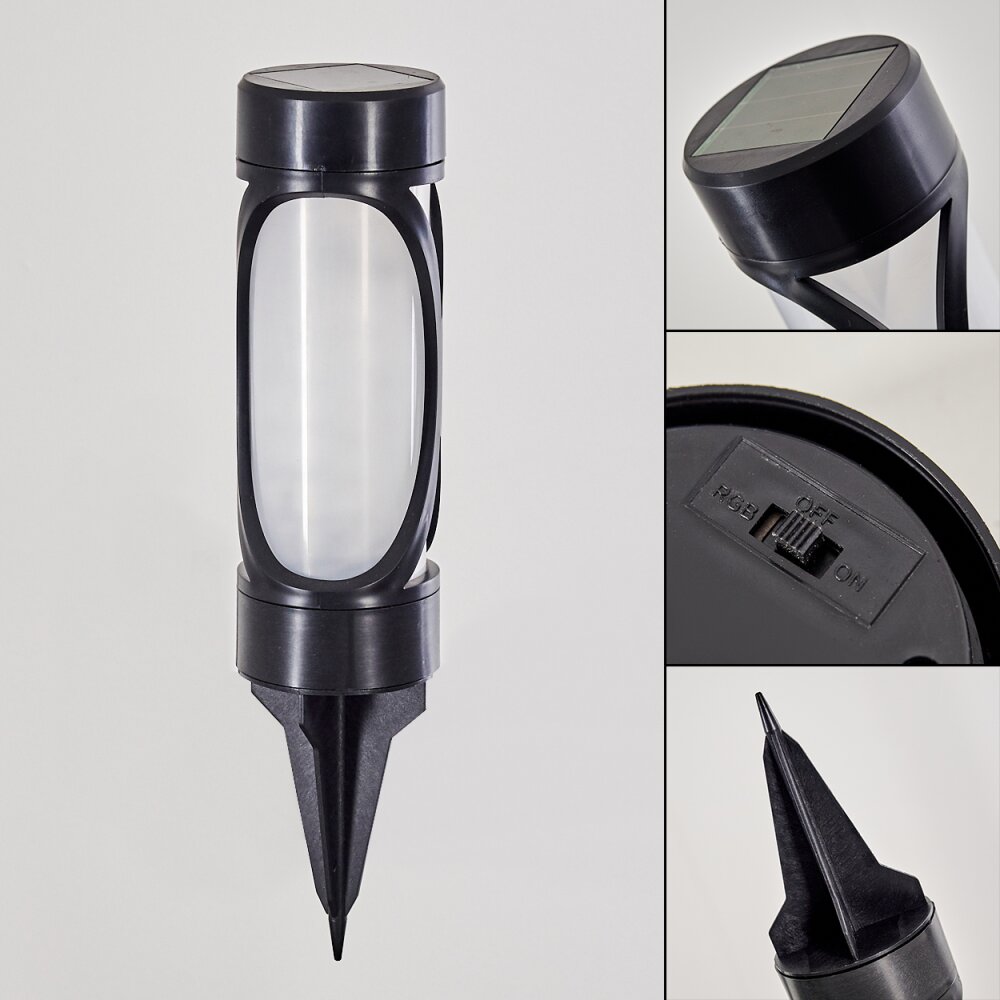 Lampe solaire Lakeland LED Anthracite, 1 lumière main product photo