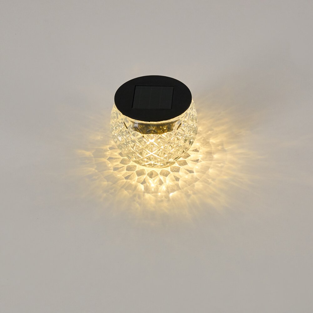 Lampe solaire Tian LED Noir H3306031-DO1