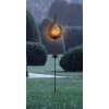 lampe solaire Globo SOMMES LED Noir, 1 lumière