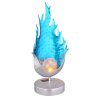 lampe solaire Globo LED Bleu, Argenté, 1 lumière