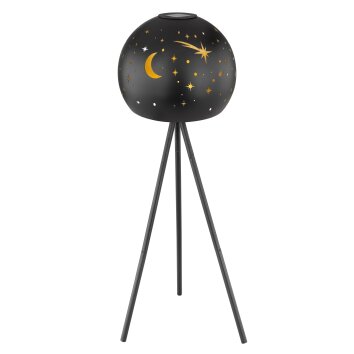 lampe solaire Globo SOLAR LED Noir, 1 lumière