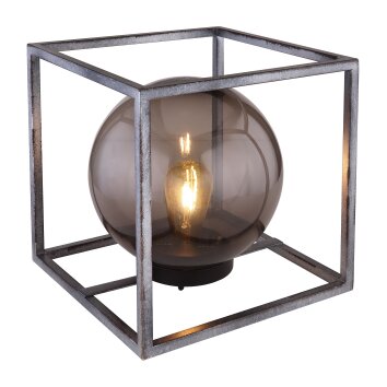 lampe solaire Globo SOLAR LED Argenté, 1 lumière lampe solaire Globo SOLAR LED Argenté, 1 lumière