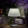 lampe solaire Alcudia LED Blanc, 1 lumière