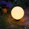 boule lumineuse Campinas LED Noir, Blanc, 1 lumière