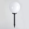 boule lumineuse Campinas LED Noir, Blanc, 1 lumière