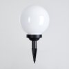 boule lumineuse Campinas LED Noir, Blanc, 1 lumière