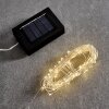 Guirlande solaire Pistoia LED Blanc, 120 lumières