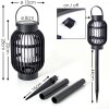 lampe solaire Joinville LED Noir, 1 lumière