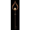 lampe solaire Globo LED Rouille, 1 lumière