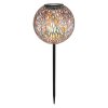 lampe solaire Globo LED Argenté, 1 lumière