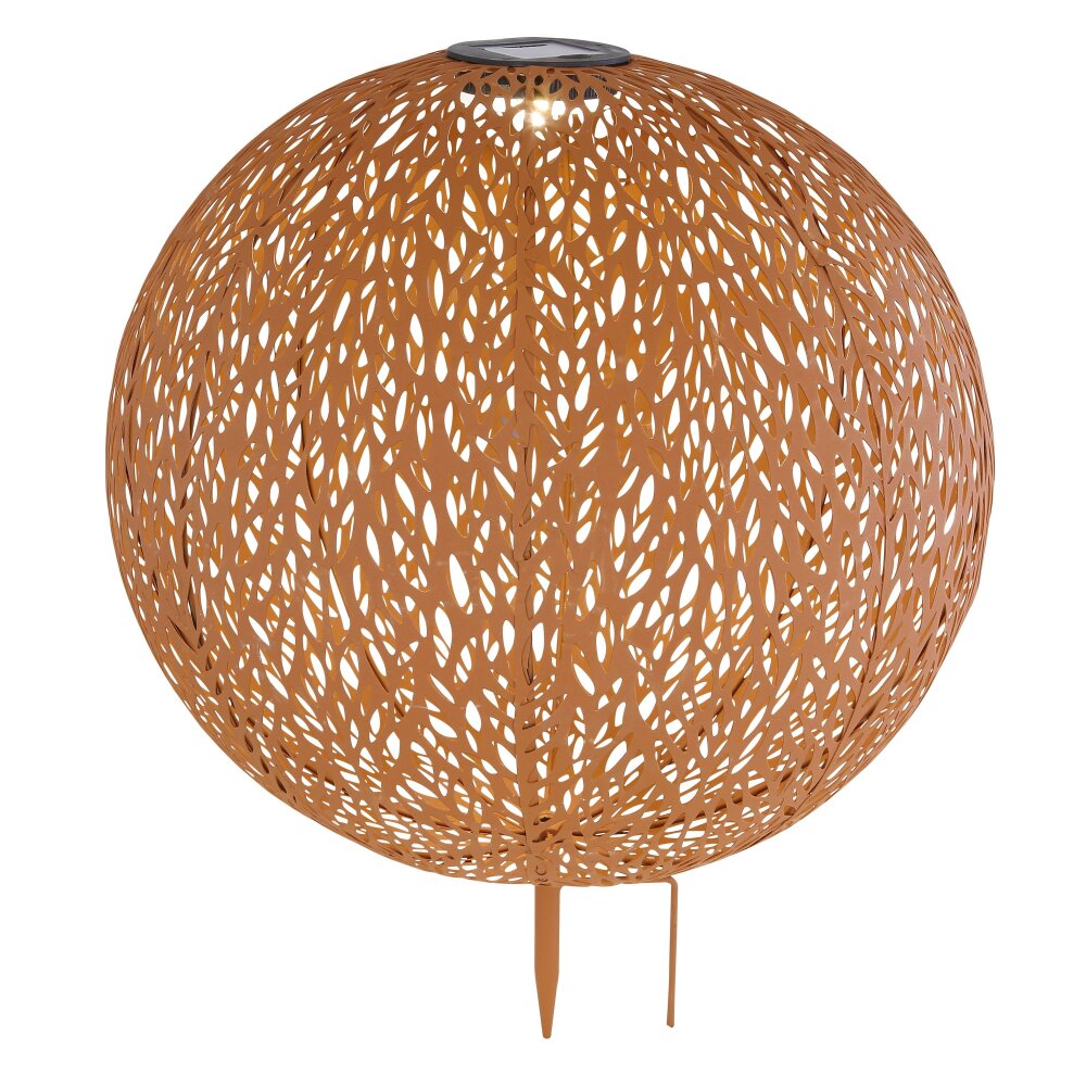 lampe solaire Globo LED Rouille, 1 lumière main product photo