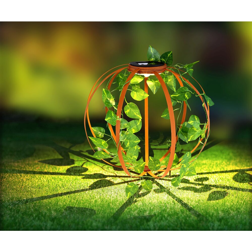 lampe solaire Globo LED Rouille, 1 lumière main product photo