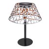 lampe solaire Globo LED Argenté, 1 lumière