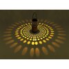 lampe solaire Globo LED Noir, 1 lumière