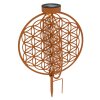 lampe solaire Globo Rouille, 1 lumière