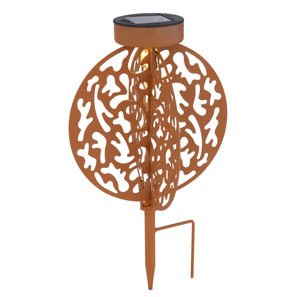 lampe solaire Globo LED Rouille, 1 lumière main product photo