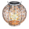 lampe solaire Globo LED Argenté, 1 lumière