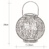 lampe solaire Globo LED Argenté, 1 lumière