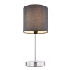 Lampe de table Globo SANNA Anthracite, 1 lumière