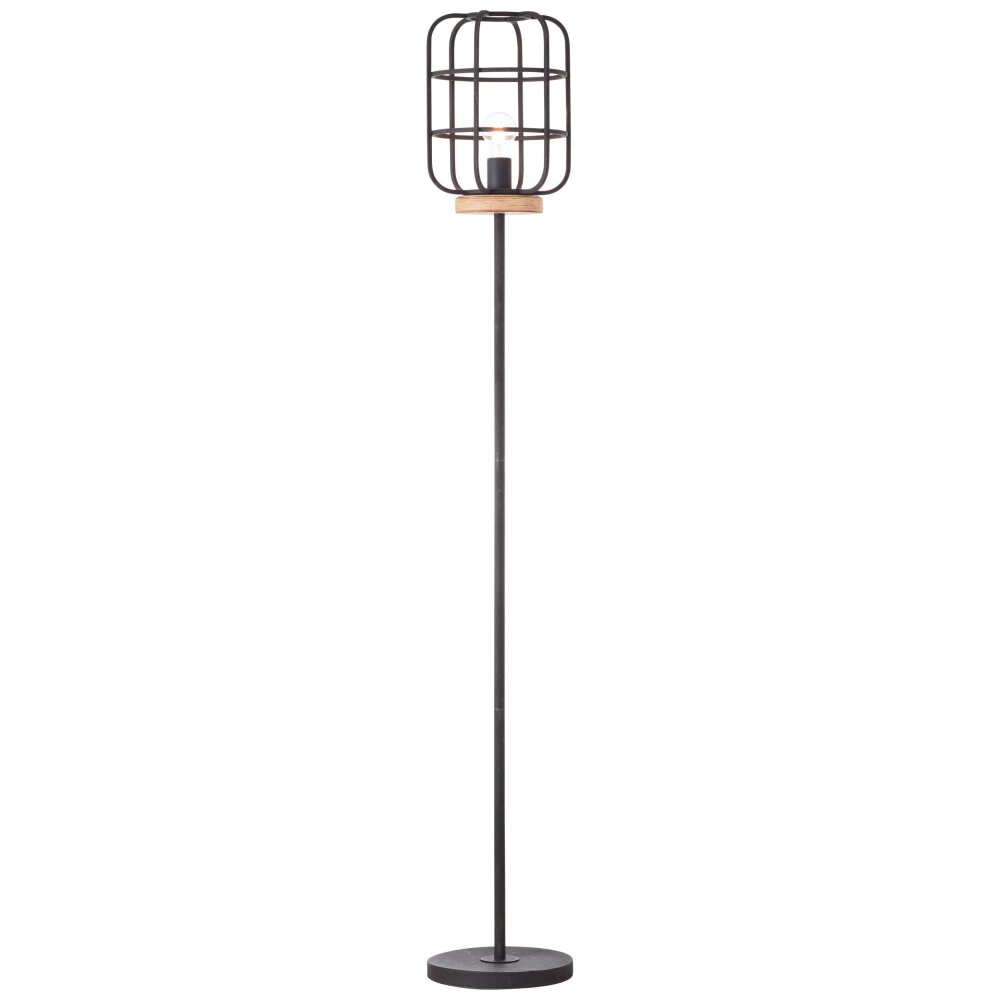 Lampadaire Brillliant Gwen Brun, 1 lumière main product photo