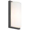 Applique murale d'extérieur LCD 039LEDSEN Noir, 1 lumière, Détecteur de mouvement