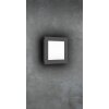 Applique murale d'extérieur LCD 3007LEDSEN Noir, 1 lumière, Détecteur de mouvement