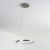 Suspension Calcium LED Nickel mat, 1 lumière