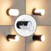 Applique murale d'extérieur Baulund LED Noir, 1 lumière