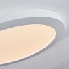 Plafonnier Canditas LED Blanc, 1 lumière