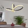 Suspension Ignal LED Nickel mat, 1 lumière