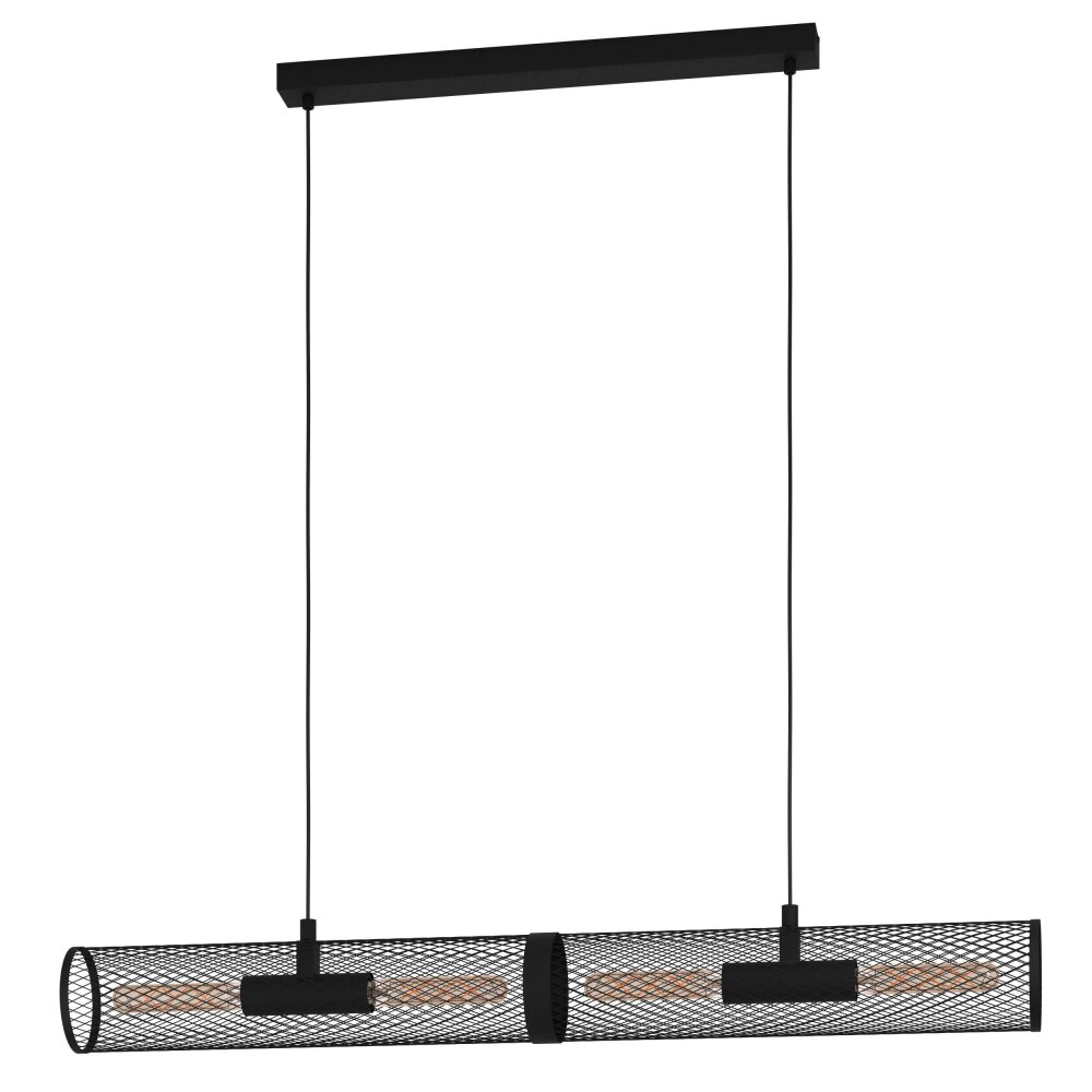 Suspension Eglo REDCLIFFE Noir, 4 lumières main product photo