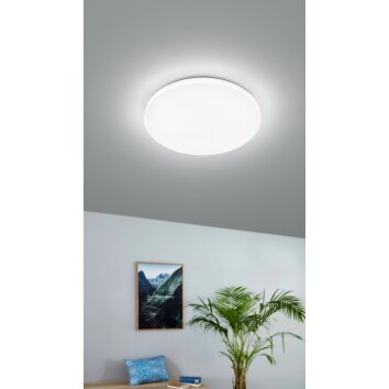 Plafonnier Eglo FRANIA-M LED Blanc, 1 lumière, Détecteur de mouvement Plafonnier Eglo FRANIA-M LED Blanc, 1 lumière, Détecteur de mouvement