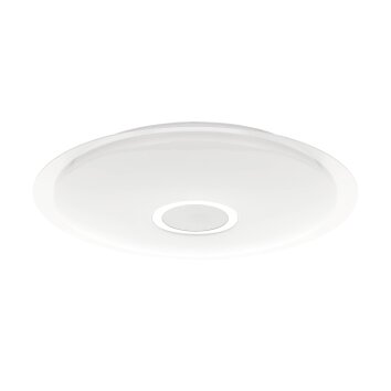 Plafonnier Eglo LANCIANO-S LED Blanc, 1 lumière, Télécommandes