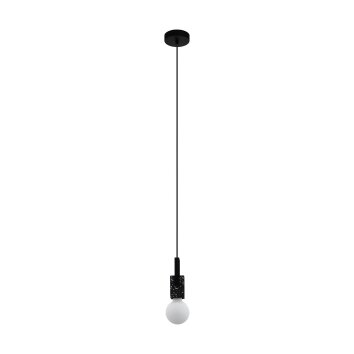 Suspension Eglo LOBATIA Noir, 1 lumière