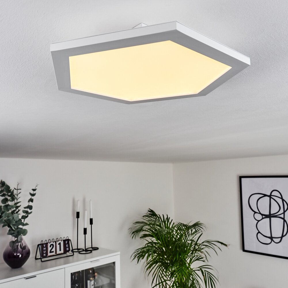Plafonnier Fanebal LED Blanc, 1 lumière main product photo
