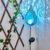 lampe solaire Rovinj LED Bleu, Argenté, 1 lumière