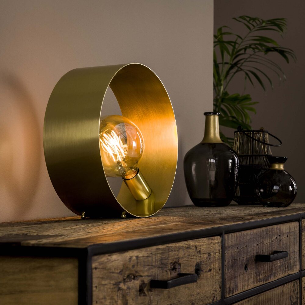 Lampe de table Vegas Or, 1 lumière main product photo
