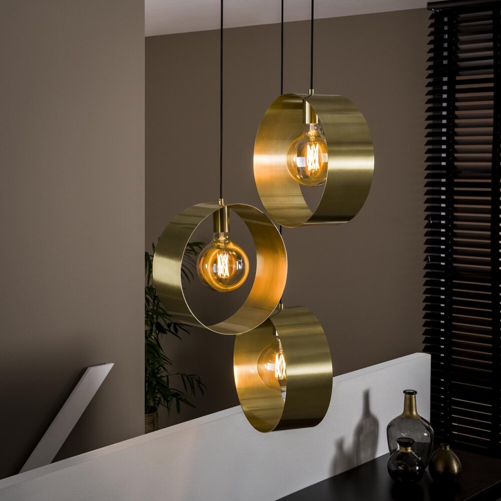 lustre Vegas Or, 3 lumières main product photo