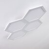 Plafonnier Fanebal LED Blanc, 1 lumière