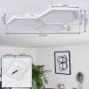 Plafonnier Fanebal LED, 1 lumière