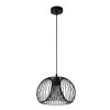 Lampe suspendue Lucide VINTI Noir, 1 lumière