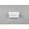 Applique murale d'extérieur Trio Tunga LED Blanc, 2 lumières, Détecteur de mouvement