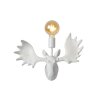 Applique murale Lucide MOOSE Blanc, 1 lumière