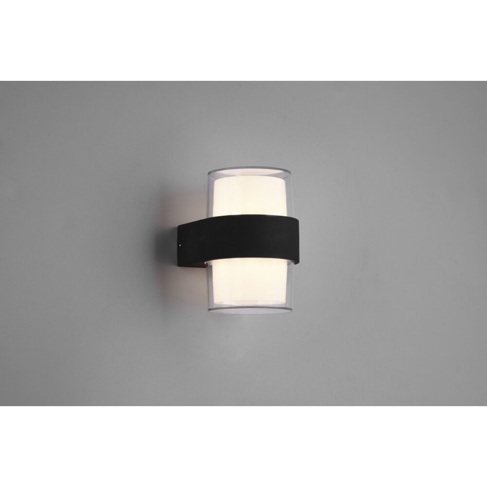 Applique murale d'extérieur Reality Molina LED Anthracite, 2 lumières main product photo