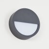 Applique murale d'extérieur Nagap LED Anthracite, Blanc, 1 lumière