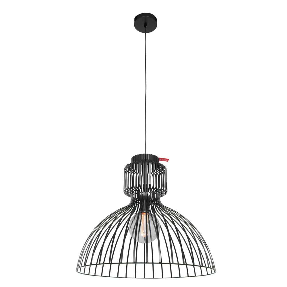 Suspension Steinhauer Dunbar Noir, 1 lumière main product photo
