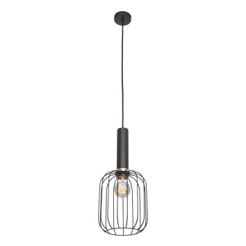 Suspension Steinhauer Aureole Noir, 1 lumière