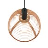 Suspension Steinhauer Veneer Noir, 1 lumière